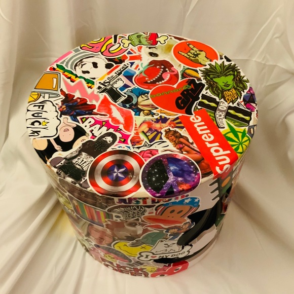 MARSHMELLO -CUSTOM MADE GRAFFITI MARSHMELLO HELMET - Picture 2 of 10